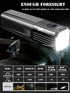 TOWILD BR1000 Bike Lights, 1000 Lumen Lightweight Front Light for Night Riding, Rechargeable Battery, Compatible with