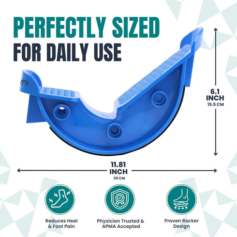 Foot & Calf Stretcher Premium Stretcher for Plantar Fasciitis, Achilles Tendonitis Relief Foot Rocker with Durable