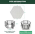 24inch 6 31" 2 Packs FXW Washable Pee Pads for Dogs, Leak-Proof & Non-Slip, Specifically Designed for FXW
