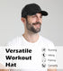 XXL Hats for Men, Low Profile Baseball Cap for Women, Oversized Washed Plain Denim Hat