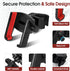 Upgraded Golf Cart Phone Mount Holder Compatible with EZGO/Club Car/Yamaha, Universal Holder for Big Phones & Thick