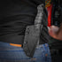 GRITR Scout Fixed Drop Point Blade Knife, Full Tang with Ambidextrous Kydex Belt Sheath for Outdoor Camping & Hiking