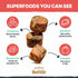 1 lb Because Its Better Slow Baked & Air Dried Dog Food - Real Beef & Veggies - Complete & Balanced Dry Dog Food