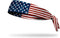 JUNK Brands Pro Sport Honor Americana Collection Flex Tie Headband - Red/White/Blue
