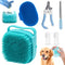 6Pcs Dog Bath Brush, Soft Silicone Pet Shampoo Massage Dispenser Grooming Shower Brush for Dogs and Cats
