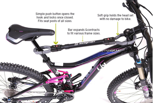 Swagman DELUXE BAR ADAPTER - Black