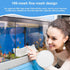 10 Small Aquarium Filter Bags with Zipper, 3 x 8 Inch Fine Media Bags, 150 Micra Mesh Reusable Charcoal Filter