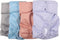 Vecomfy Reusable Female Dog Diapers for Large Dogs,(4 Pack) Easy Absorbent Medium