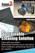 Ultralight 1/2oz 316L Stainless Steel Scrubber Cloth, Heat Resistant 1200? Quick-Drying & Sterilization for Camp Hiking