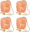 Pink Salt Bricks 4 Premium Himalayan Hourse Salt Lick 5-6 lbs Each Treat Block |
