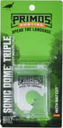 Primos Hunting PS1175 Turkey Mouth Call, Sonic Dome Triple with Bat Cut