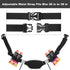 Cosmos 4 26-35 Race Number Belt Elastic Waist Number Belt Holding Race Number Bibs for Marathon Triathlon Running