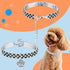 4 Pcs Pearl Dog Collar Necklaces, Rhinestones Adjustable Set for Small Dogs & Cats, Crystal Pet Jewelry