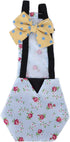 ZASCHMOY Chicken Diapers, Pet Diapers Duck Diapers for Pet Ducks Breathable Goose Clothes