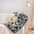 Waterproof Dog Blanket, Super Soft Warm Fluffy Facecloth Sofa Car Bed Protector, Urine Proof Washable Outdoor Pet