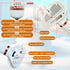 300W Quiet Pet Blow Dryer - Pet Hair Dryer for Small & Medium Dogs and Cats with Removal Comb & Silicone Bath Massage