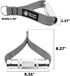 J Bryant Fitness Metal Gym Handles for Cable Machine Attachment, Heavy Duty Aluminum Alloy Grips