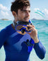 Kwambiri Set, 180Panoramic Swimming Snorkeling Gear for Adults Kids, Dry-Top Snorkel Wide View Diving Mask Breathing