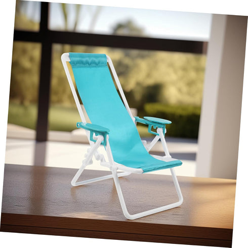 Inflatable Mini Beach Lounger Chair - Portable Outdoor Chair for Adults