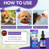 2PCS Immune 120 ml/4 Oz Dog Antibiotics Support - Natural Antibiotics Care for Dogs Herbal Supplement for Cough Allergy