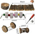 Set Hamiledyi Dwarf Hamster Activity Playground Natural Wood Gerbil Climbing Platform Mice Living Gym System Syrian