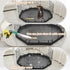 24 Inch 8 PJYuCien Dog Playpen Bottom Pad, Fits Panels Regular Octagon Metal Exercise Pet Pen, Elastic Buckles