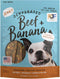 Premium Beef and Banana 12 oz. Dog Jerky Treats - 100% Human Grade, Grain Free, USA Made