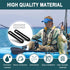Ahuliao (9 10 4 Kayak Track Mount, Kayak Rail Track, Kayak Low Profile Gear Track Accessories for Fishing Rod Holder