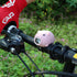 Kids Bike Lights for Night Riding, Rechargeable Headlight and Tail Light Set with 120dB Speaker