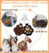 GUJYUYIF Pet Hair Removal Glove for Cats & Dogs Grooming, Pet Hair Removal Tool Brush Kit Reusable Lint Remover