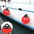 YLVERX Pair of Boat Mooring Buoys, Marine Grade Inflatable Vinyl Round Pontoon Boat Fenders Ball, Boat Bumpers