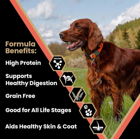 Victor Super Premium Dog Food – Grain Free Yukon River Canine – for Dogs of All Life Stages, High Protein Dry Dog Food,