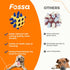 Fossa Dog Enrichment Puzzle Toy - Interactive Snuffle Ball for Dogs - Encourages Stimulation and Food Foraging Skills