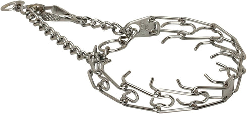 Herm Sprenger Chrome Plated Ultra Plus Prong Collar for German Shepherd, 3.2mm x 23 inches