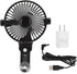 Estink Aquarium Cooling Fans, Automatic Temperature Control, Mute Fish Cooling Fans for 110-240V Aquariums