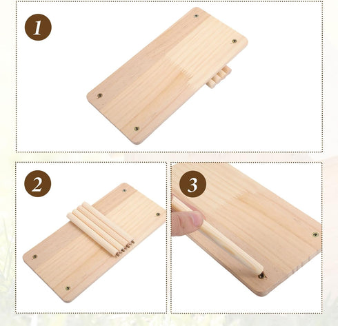GEEHUA Wooden Hamster Platform, Hamster Play Wooden Platform Wood Stand Hamsters Cage Accessory for Hamsters Other