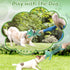 Plush Large Squeaky Dog Toys with Soft Fabric for Small, Medium, Large Pets - Tug of War Indoor Play Dog Toys