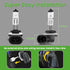 Golf Cart Headlight Bulb, 12V 37W Super Bright Halogen for EZGO, Club Car DS, Precedent, 2 Pack