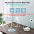 UPETTOOLS Mini Aquarium Sponge Filter, Detachable Submersible Filter with Air Stone for 2-6 Gallon Fish Tank
