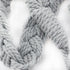 Pro Bamboo Kitchen 23.62x1.37in Hermit Crab Climbing Rope Hook Sucker Grey Braided Wool Reptile Swing Habitat