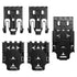 QLS Quick Locking System Kit - 3-Pack Duty Holster Platform Attachment with Locking Fork