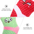 2 Pcs Durable Dog Squeaky Toys, Plush Stuffed Socks, Bite-Resistant Chewing Toys for Pet Birthday