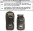 Universal IWB Magazine Holster Carrier - Inside The Waistband Mag Pouch for 9mm/.40/.45/.380 and More