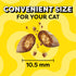30 oz. Temptations Cat Treats Classic Crunchy and Soft Cat Treats, Savory Salmon Flavor, Tub