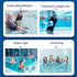 Generic 2PC Set, Aquatic Dumbells High-Density EVA Water Weights for Pool Exercise, Water Dumbbells for Pool Exercise
