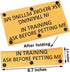 in Training Dog Leash Sleeve Ask to Pet, Give Me Space Wrap for Working Dogs (Ask Before Petting Sleeve)