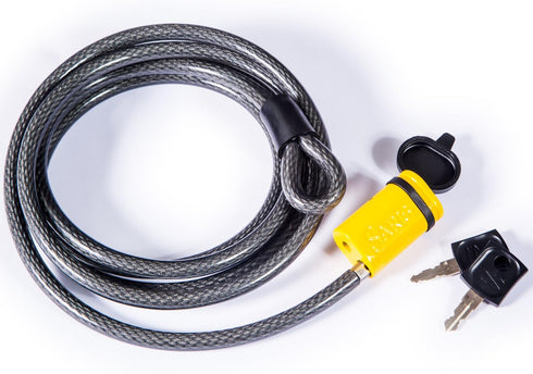 Saris Bike Lock Cable - 8 Feet, Black