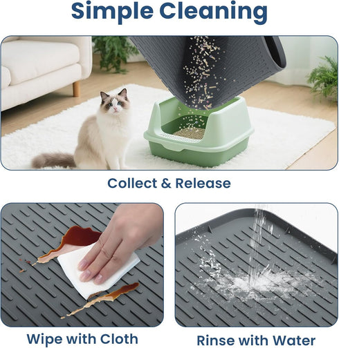 40" 28" Large Pee Pads for Dogs x Non-Slip Silicone Pet Mat Washable Reusable for Floor Protector Potty Training Under