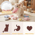 40 Included(Kawaii,4.3-5.9") Leitee Pcs Cat Toys Bulk Interactive Chew Toys for Indoor Cats, Small Plush Soft Kitten