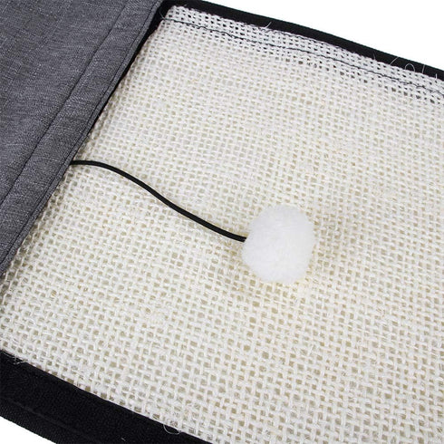 Cat Scratcher Mat Natural Sisal, Heavy Duty Couch Protector, Easy Installation Scratch Pad for Grinding Claws